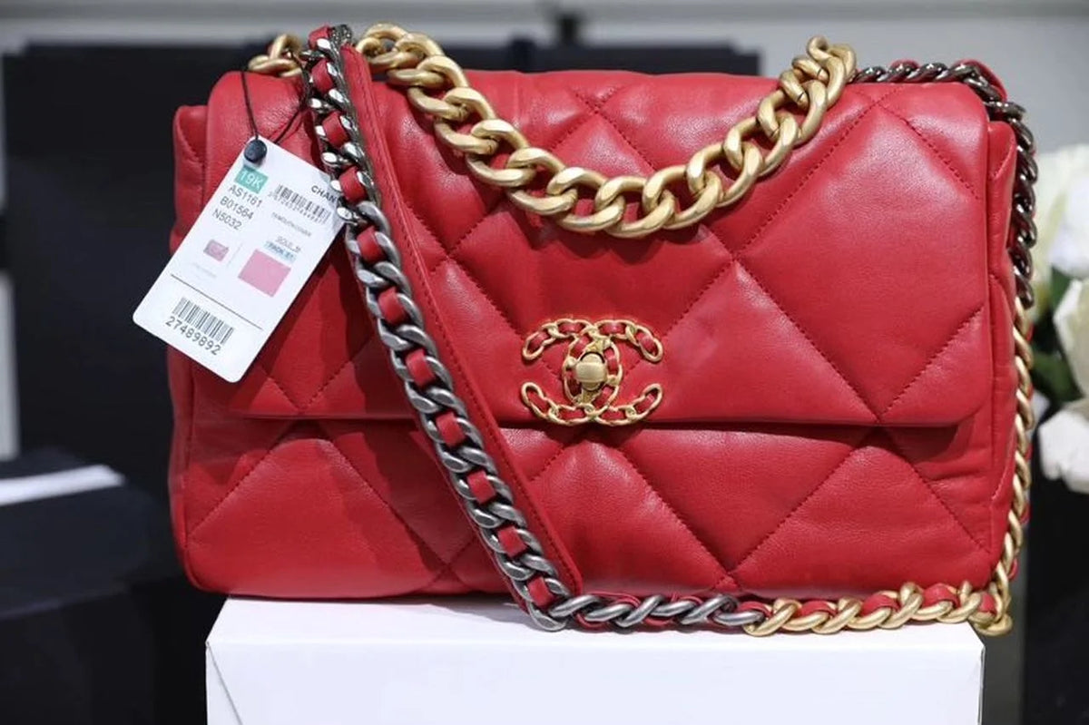 Red 26cm Handbag S423