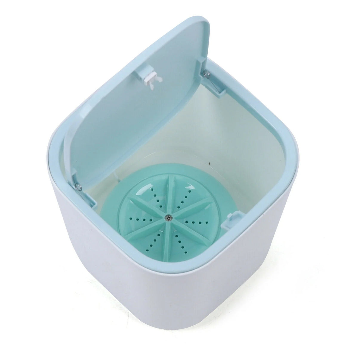 3.8L Portable Rotating Mini Washer Machine Plastic USB Blue L21352
