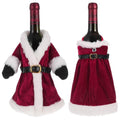 2pcs Christmas Wine Bottle Covers X177