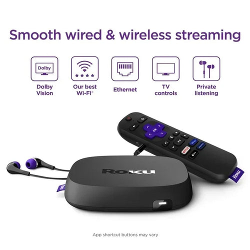 4K Streaming Device with Voice Remote and HDMI Cable V39829