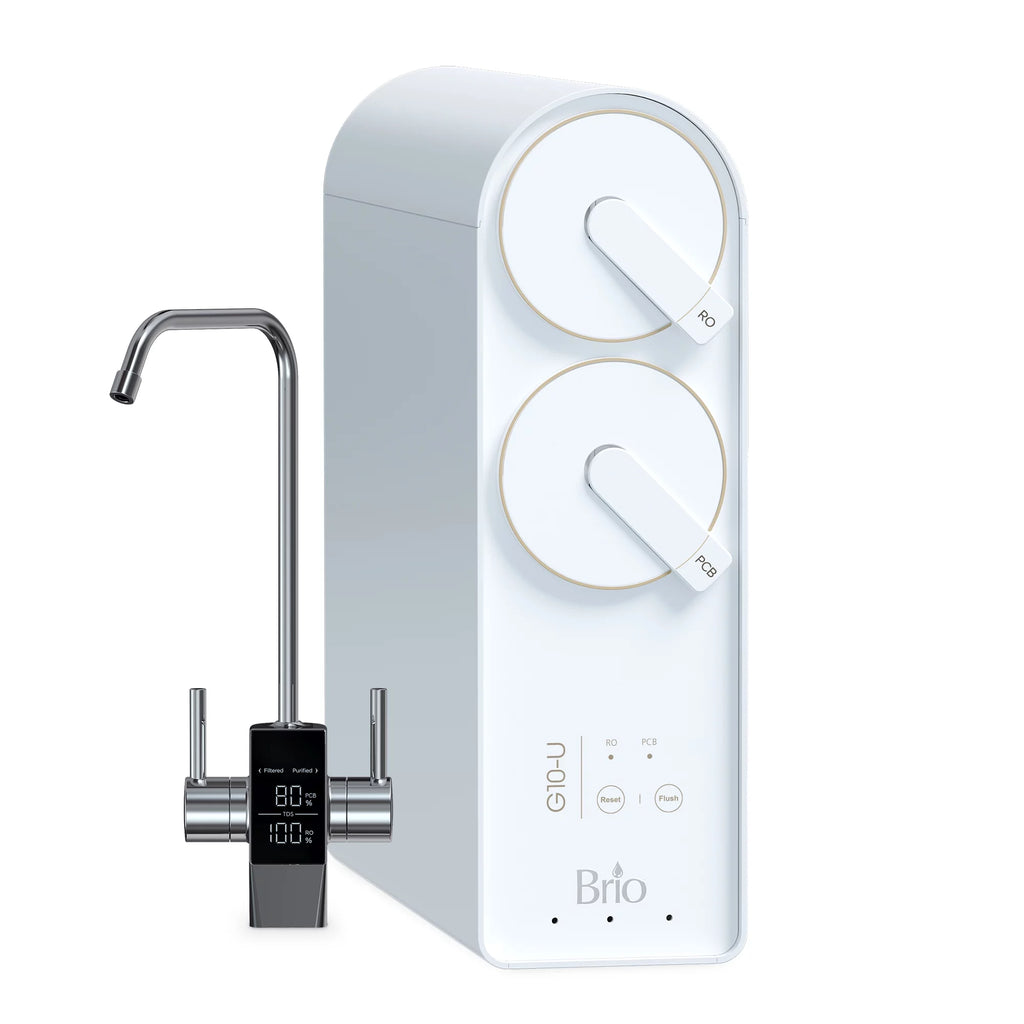 Reverse Osmosis Water Filtration System with Smart Faucet, 500 GPD A9098