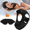 Adjustable Breathable Anti Snoring Chin Strap with Eye Mask R8800