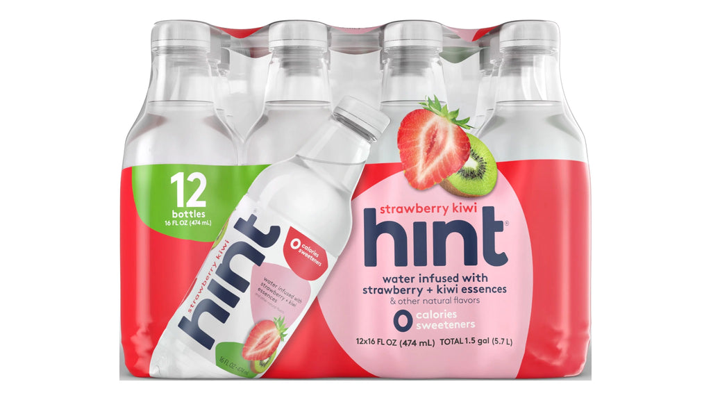 Strawberry Kiwi Water 12 Pack 16 Ounce Bottles Zero Sugar D212