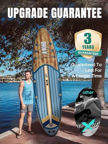 Inflatable Stand Up Paddle Board with Anti-Slip EVA Deck Y2492