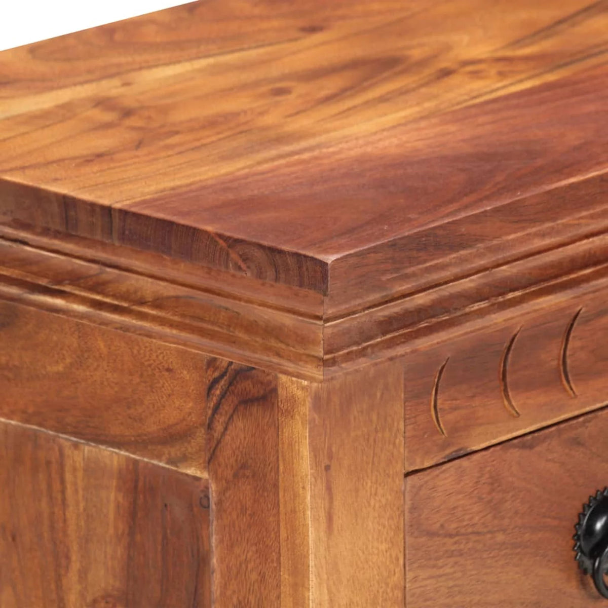 Solid Acacia Wood Sideboard N542