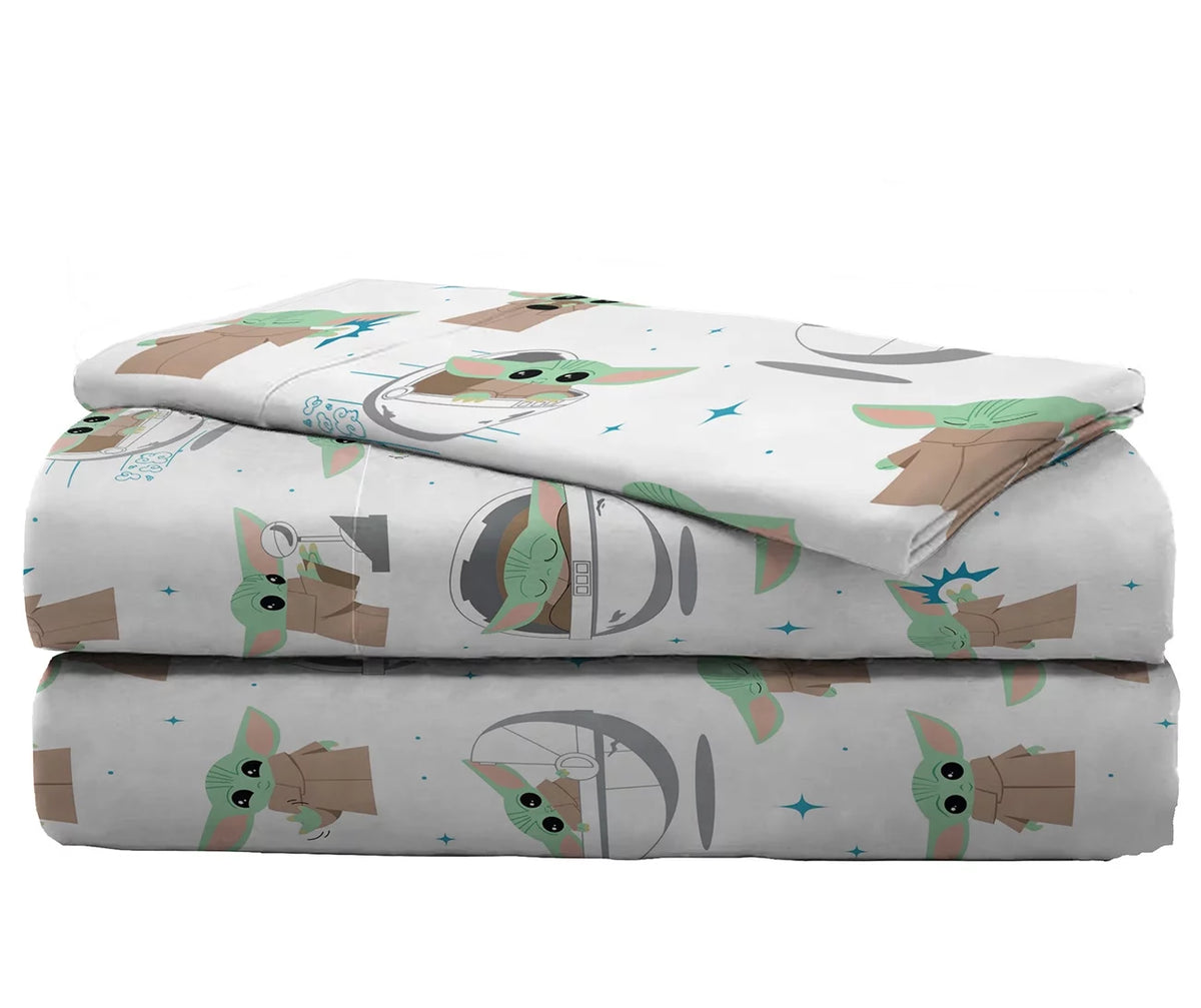 White Twin Microfiber Bed-in-a-Bag L505