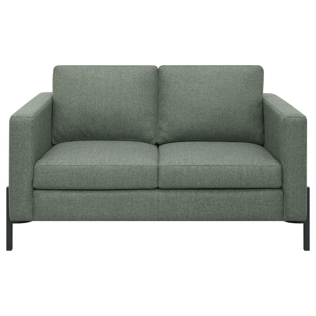 Upholstered Fabric Sofa Set with Track Arms U628