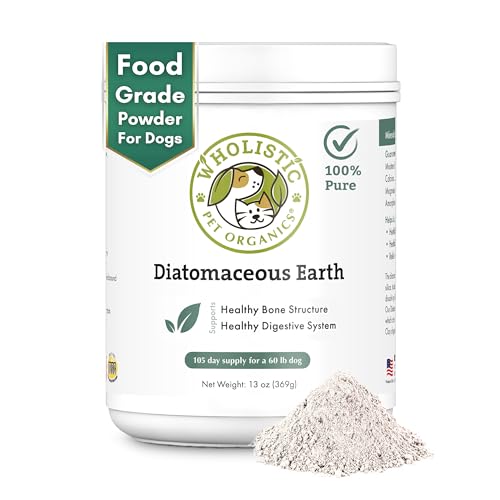 Organic Food Grade for Dogs - 13 Oz - Safe Non-Chemical Freshwater Silica D432946