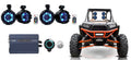 6.5" LED Black Tower Speakers H13001