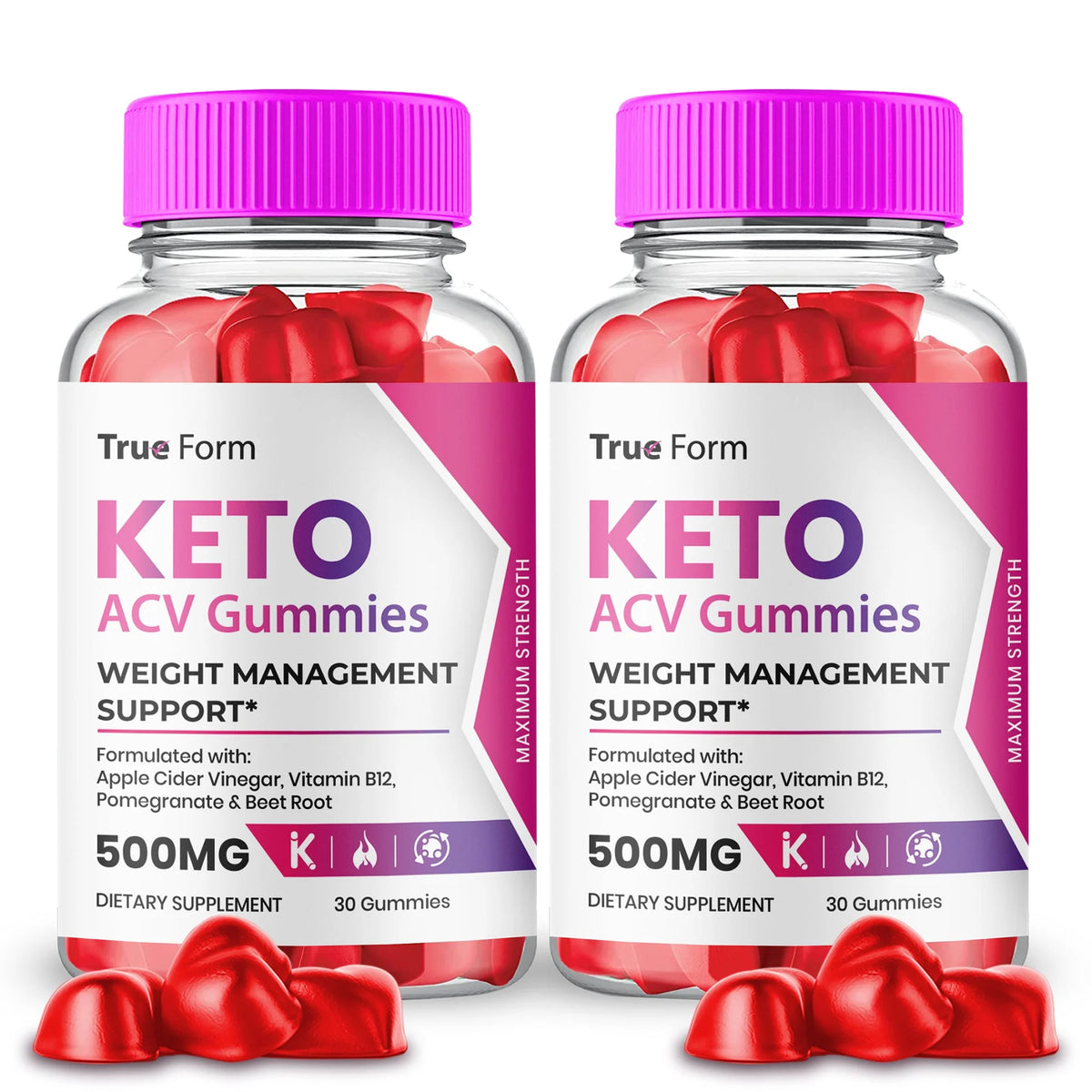 Keto ACV Gummies 2 Pack M690