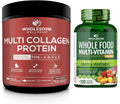 Hydrolyzed Multi Collagen Protein Powder with Whole Food Multivitamin E38842