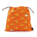 Pre-Owned Cotton Drawstring Pouch Bag J250