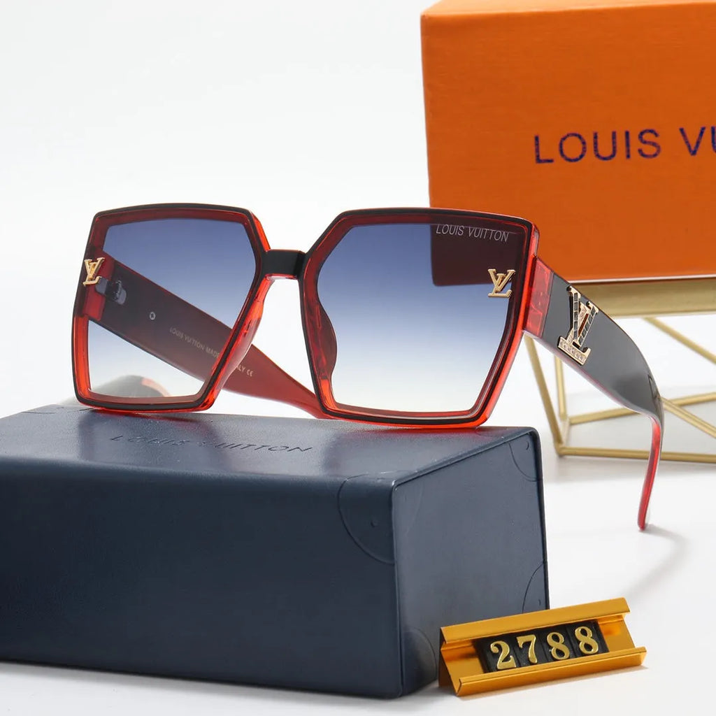Square Rhinestone Polarized Sunglasses Z23410