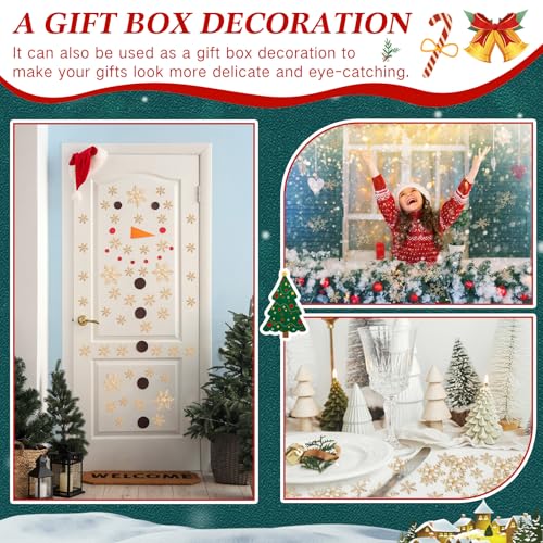 3000 Pcs Multicolor Glitter Snowflakes Confetti Y993604