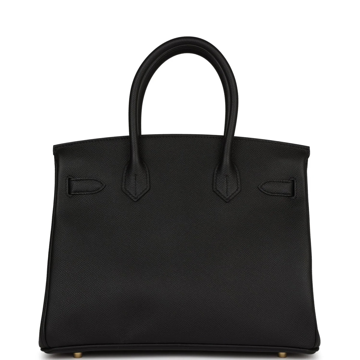 Black Leather Handbag W45788