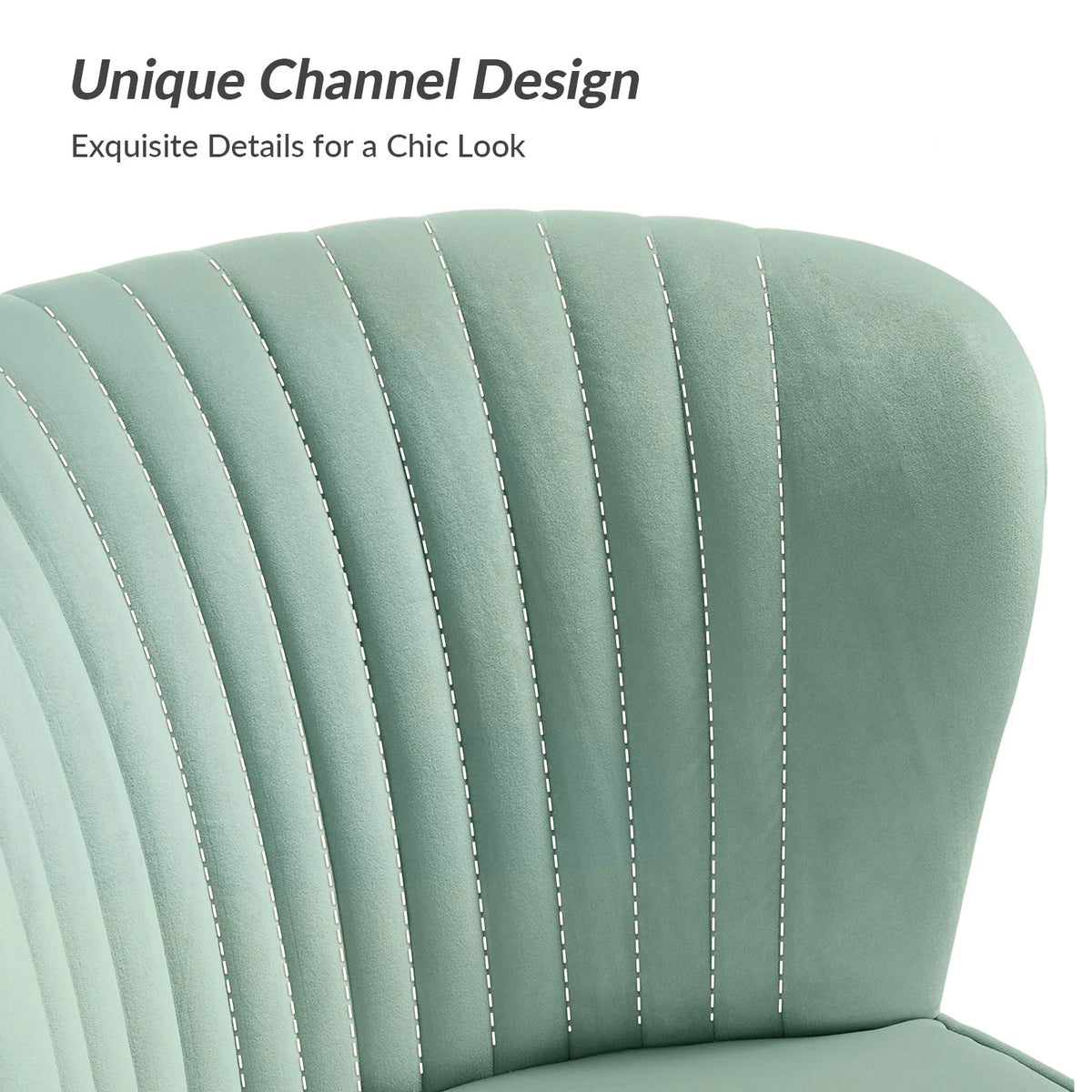 Velvet Sofa Loveseat Upholstered Tufted Back V514027