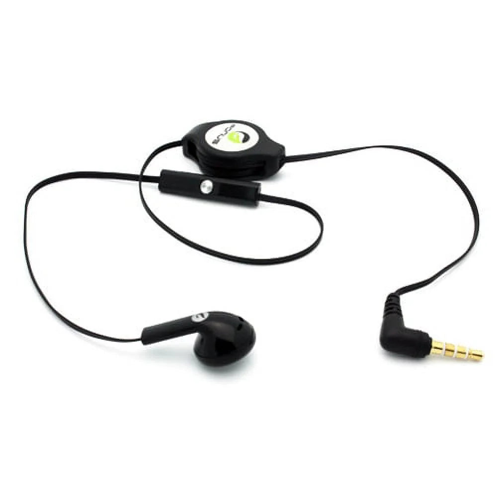 Retractable Mono Earphone with Car Charger Y619