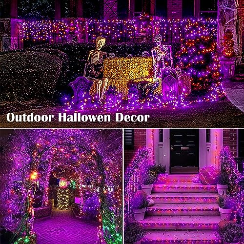 Purple and Orange 800LED 330FT String Lights C280724
