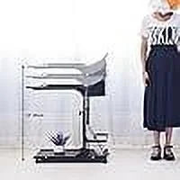 Black Height Adjustable Sofa Side Table L322032