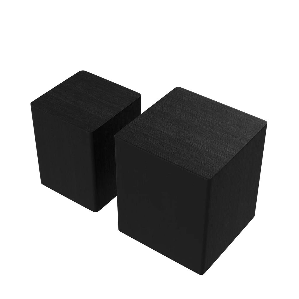 Black Oak Nesting Table Set of 2 U28208