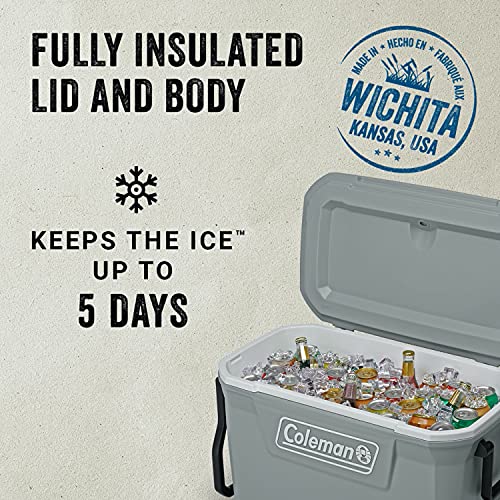 Insulated Rolling Cooler with Wheels, 100-Quart T6623