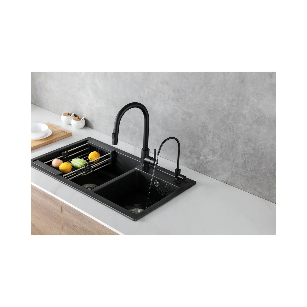 Single Handle Cold Water Dispenser Matte Black B343600
