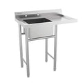 304 Stainless Steel Utility Sink with Drainboard K993