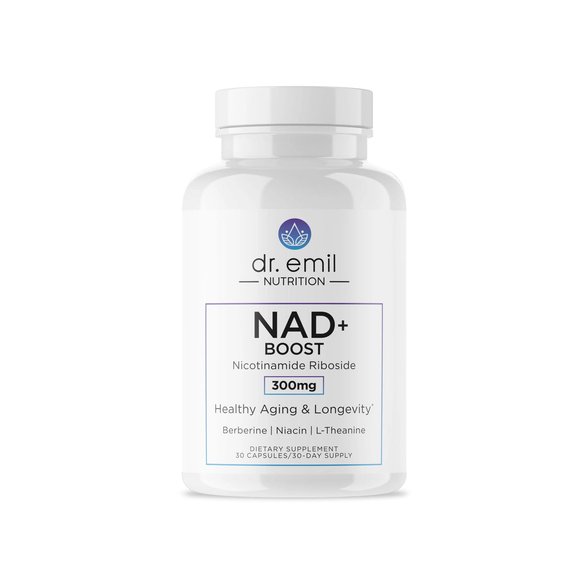 Nicotinamide Riboside Supplement with Berberine, L-Theanine & Niacin G692