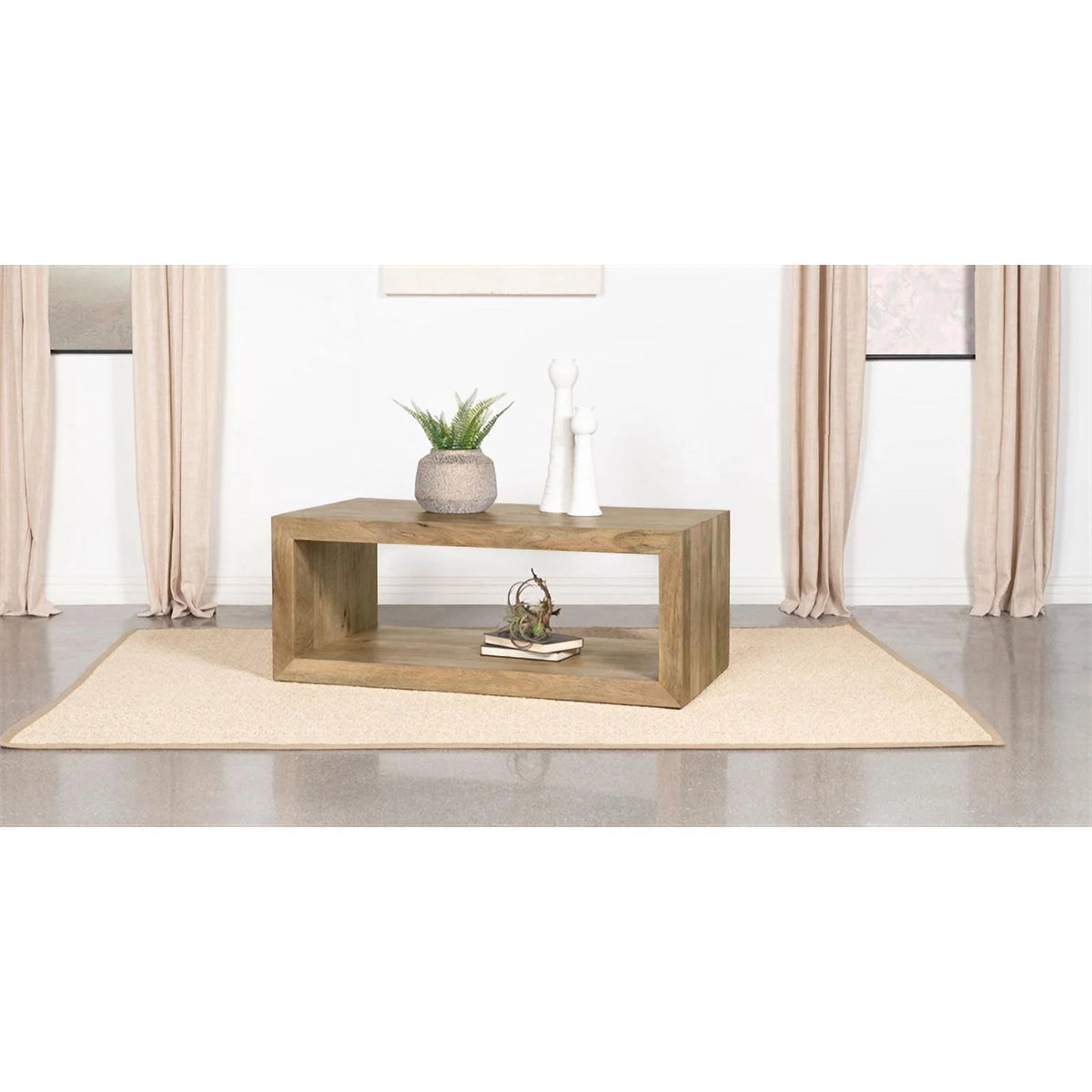 Solid Wood Coffee Table Z3801