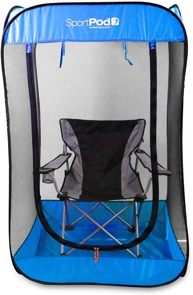Royal Blue Pop-up Insect Screen Tent R606
