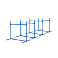 4 Piece Dog Agility Equipment with Adjustable Height Jump Bars S610