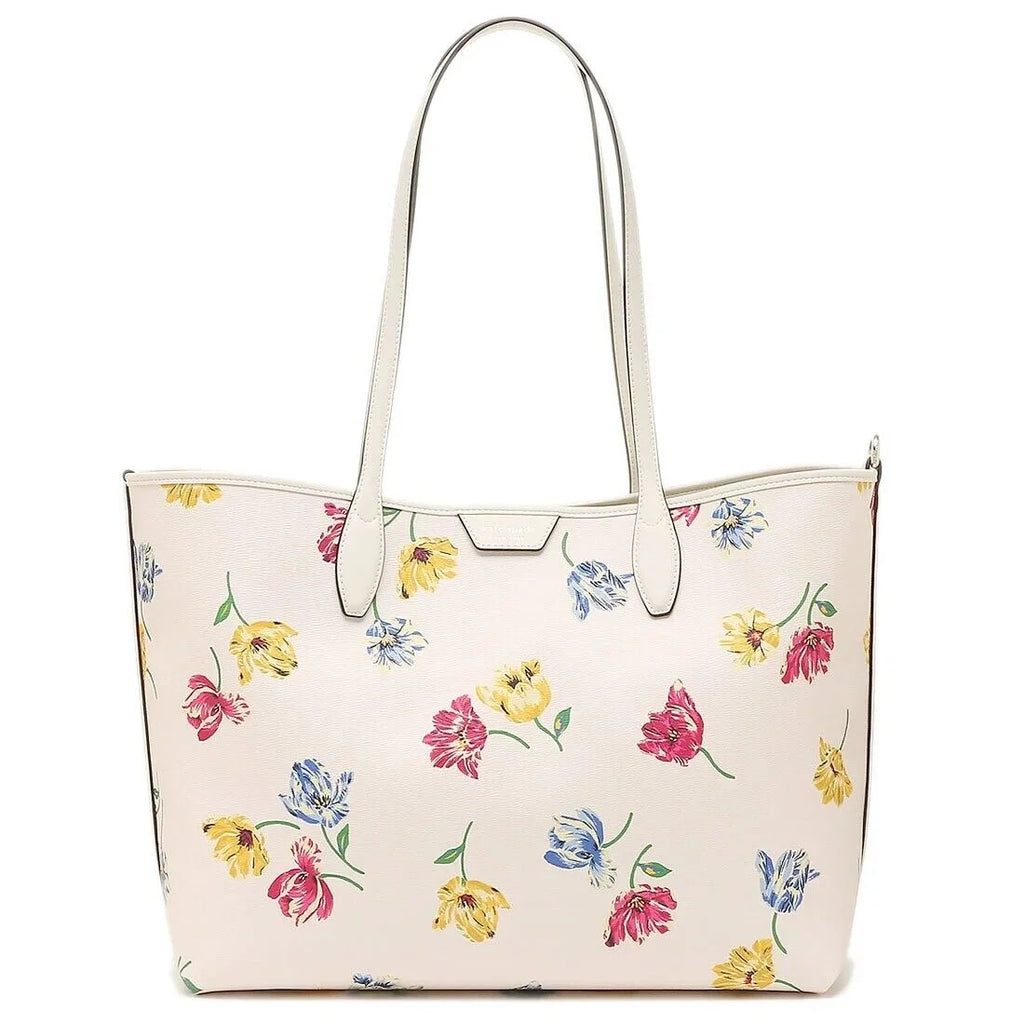 Ivory Floral Tote Bag Q567529