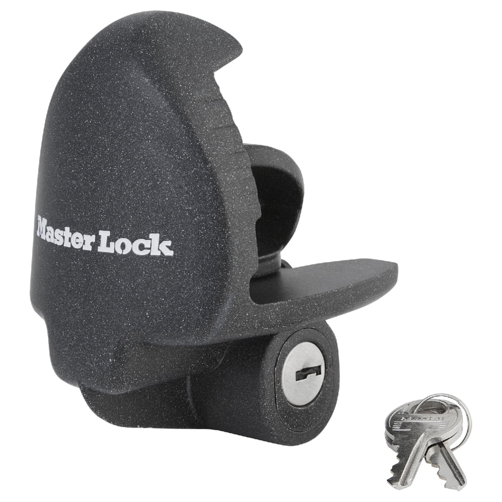 Black Universal Trailer Hitch Lock C75352