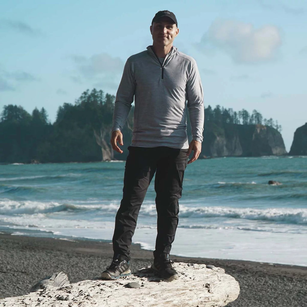Men's Wool 1/4 Zip G27079