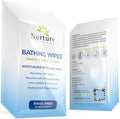 Rinse Free Bathing Wipes Aloe Vera Vitamin E 40 Travel Packs Q91705