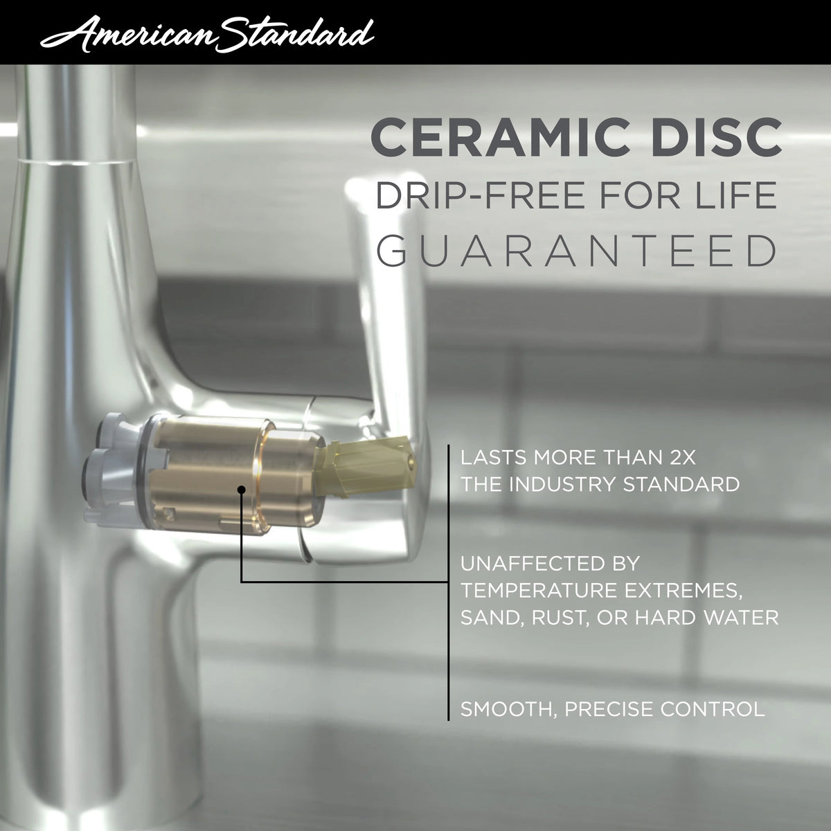 Single-Handle Kitchen Faucet in Polished Chrome M574588