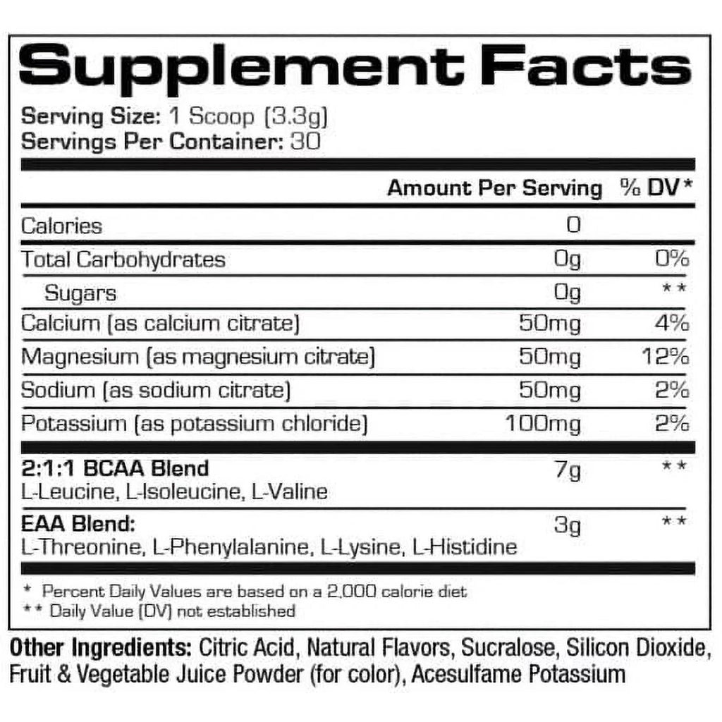 Blackberry Lemonade 30 Servings BCAA EAA Matrix E40622