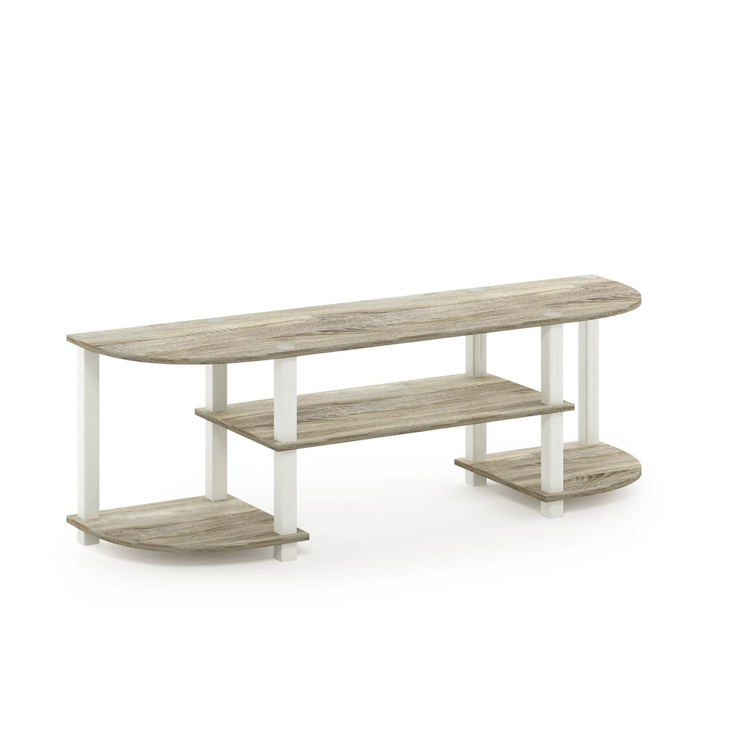 Sonoma Oak/White TV Entertainment Center D7835