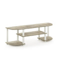 Sonoma Oak/White TV Entertainment Center D7835