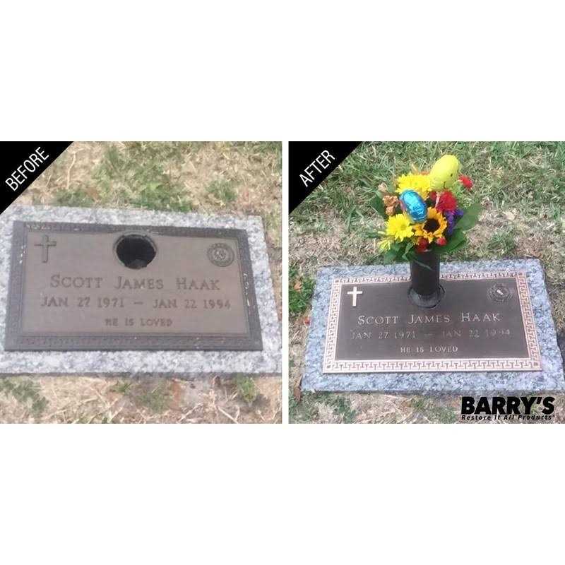 Cemetery Marker Care System V459073