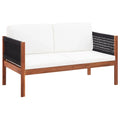 2-Seater Acacia Wood Patio Sofa R1318