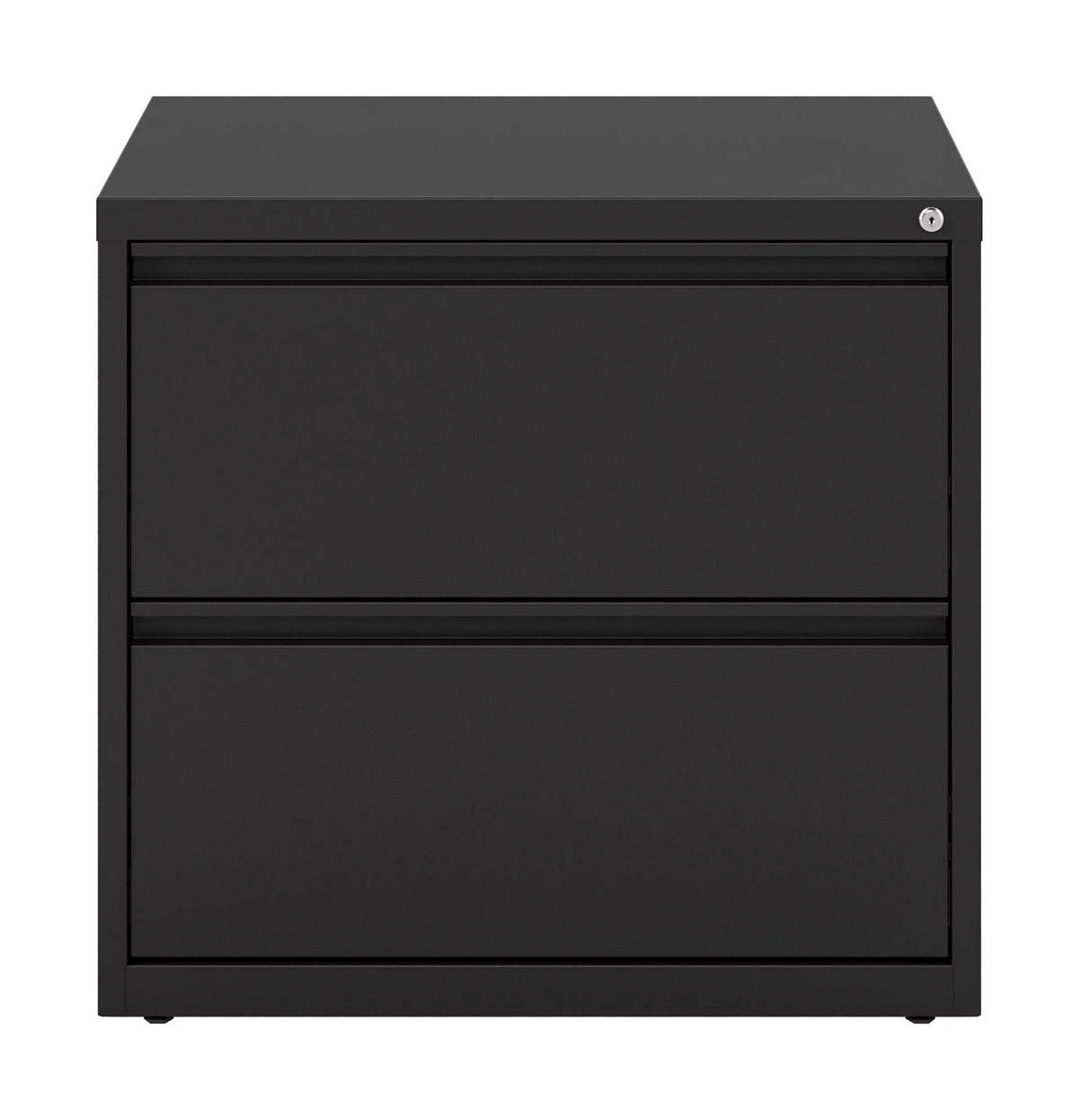 30 inch Wide 2 Drawer Metal Lateral File Cabinet Black P223