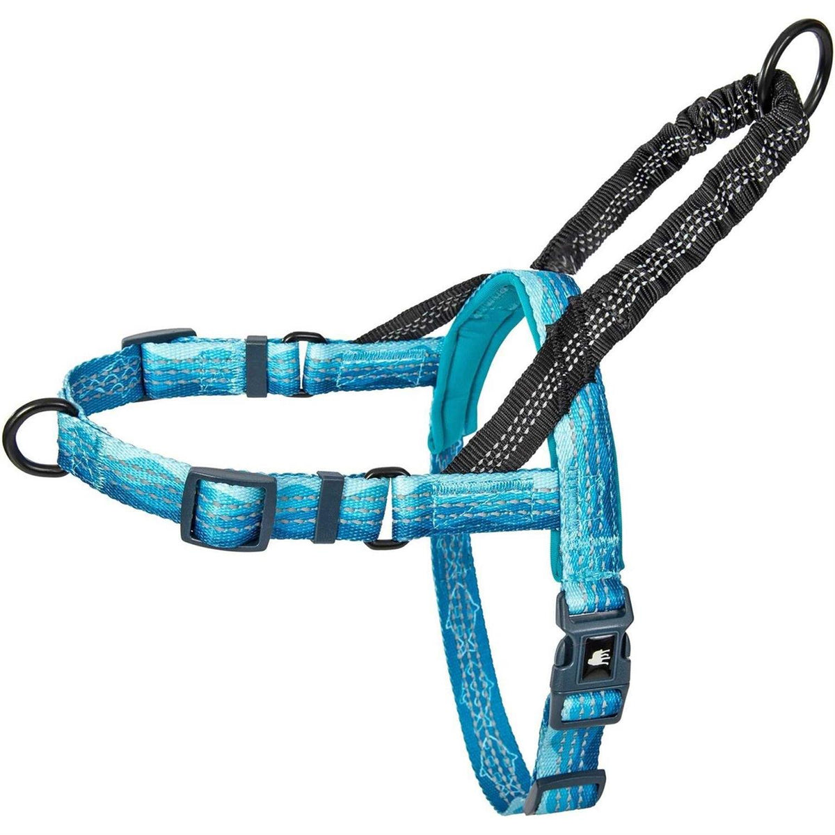 Reflective No Pull Dog Harness with Bungee Handle B3278