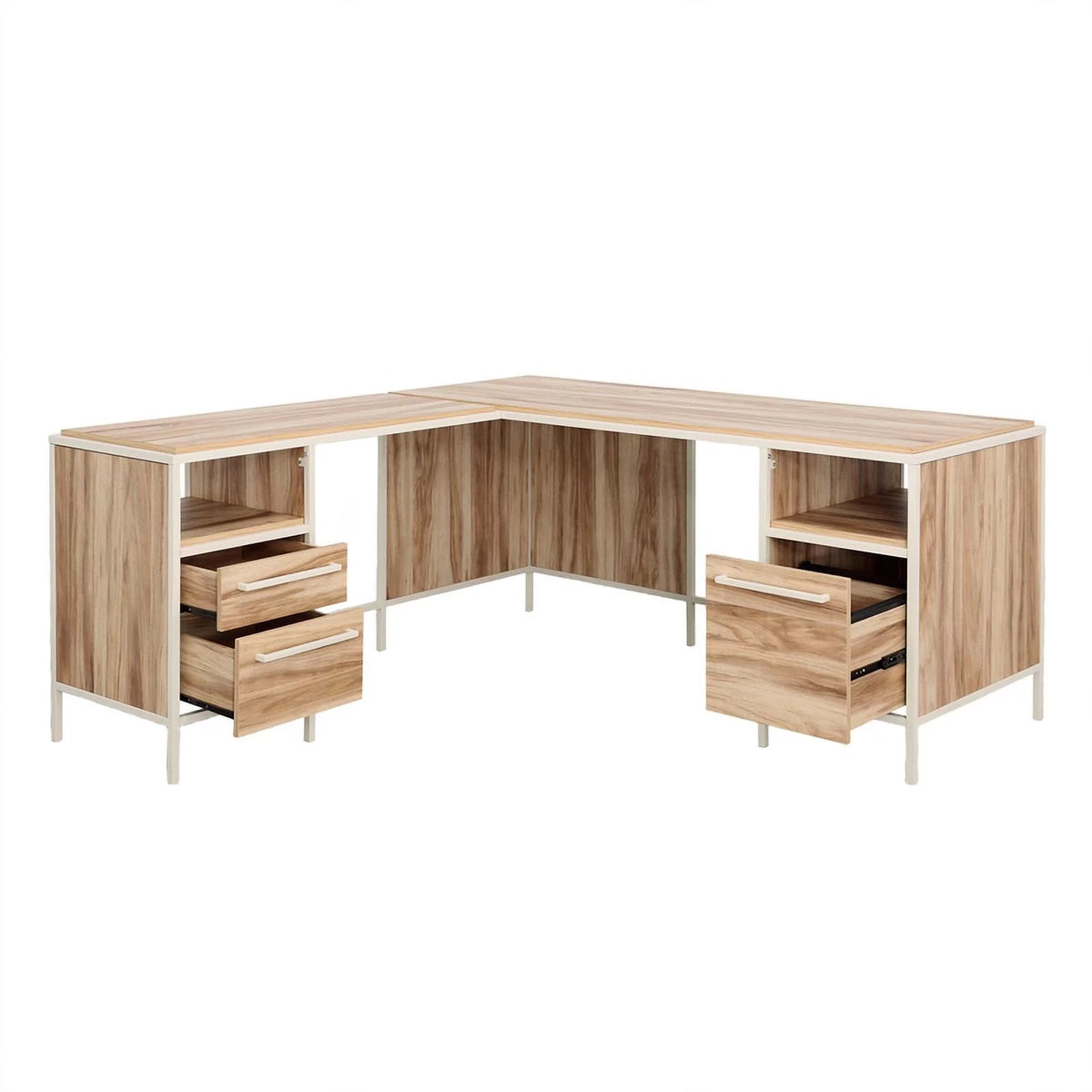 Engineered Wood L-Desk S88818