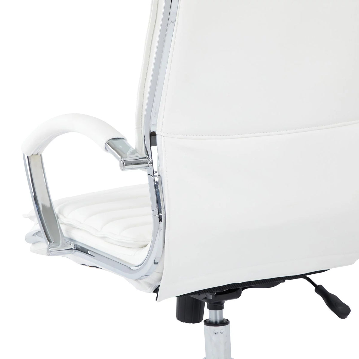 White Faux Leather High Back Manager's Chair Y50970