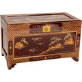 Lacquer and Wooden Storage Trunk C149