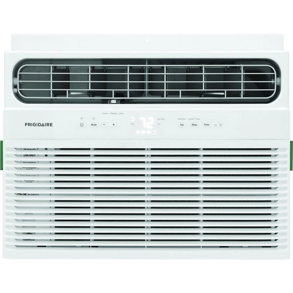 12,000 BTU Smart Window Air Conditioner with Wi-Fi and Remote in White P4006