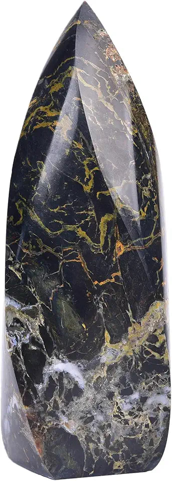 Large Pietersite Crystal Tower 4 Sides Spiral 1.1-1.7 Lbs A22714
