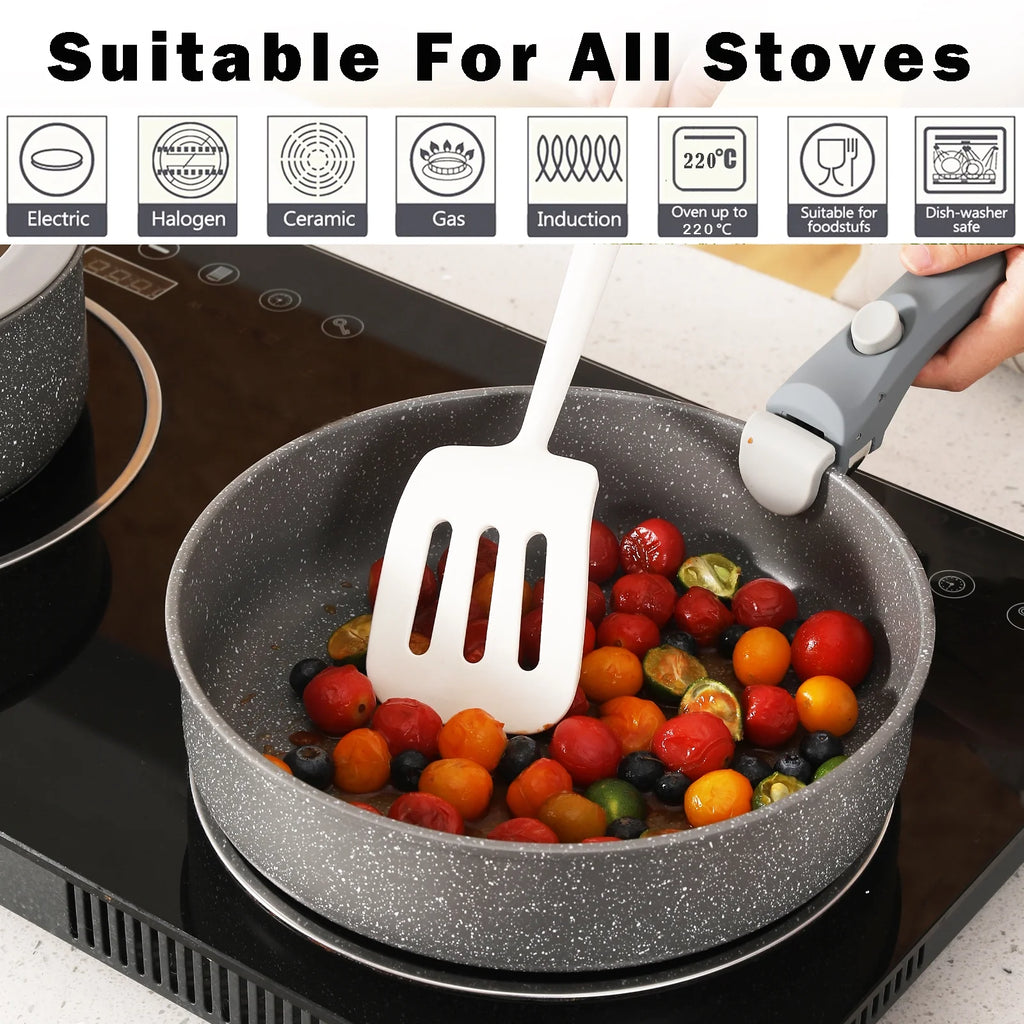 Grey Nonstick Ceramic Cookware Set L285