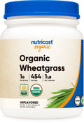 Organic Wheatgrass Powder 1 LB Non-GMO Superfood L44602